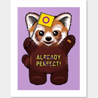 Already Perfect Red Panda Posters and Art